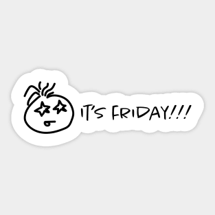 It's Friday | The Jolly One Sticker